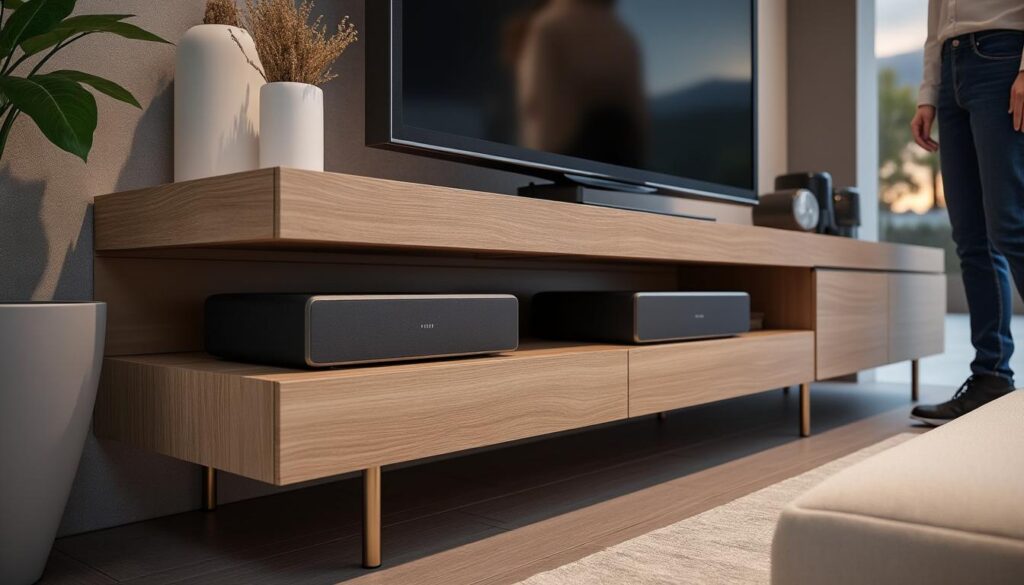 découvrez nos conseils pour choisir le meuble tv avec enceinte intégrée idéal chez leclerc. alliez style et fonctionnalité pour transformer votre espace de vie en un lieu accueillant et moderne.