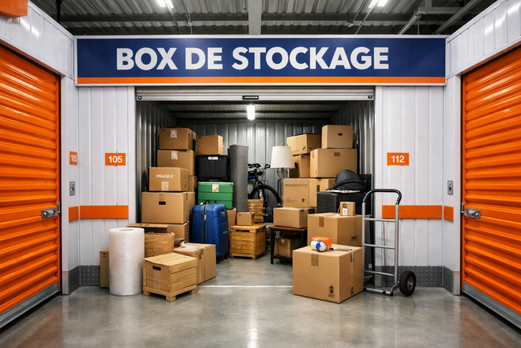Box de stockage à Asnières