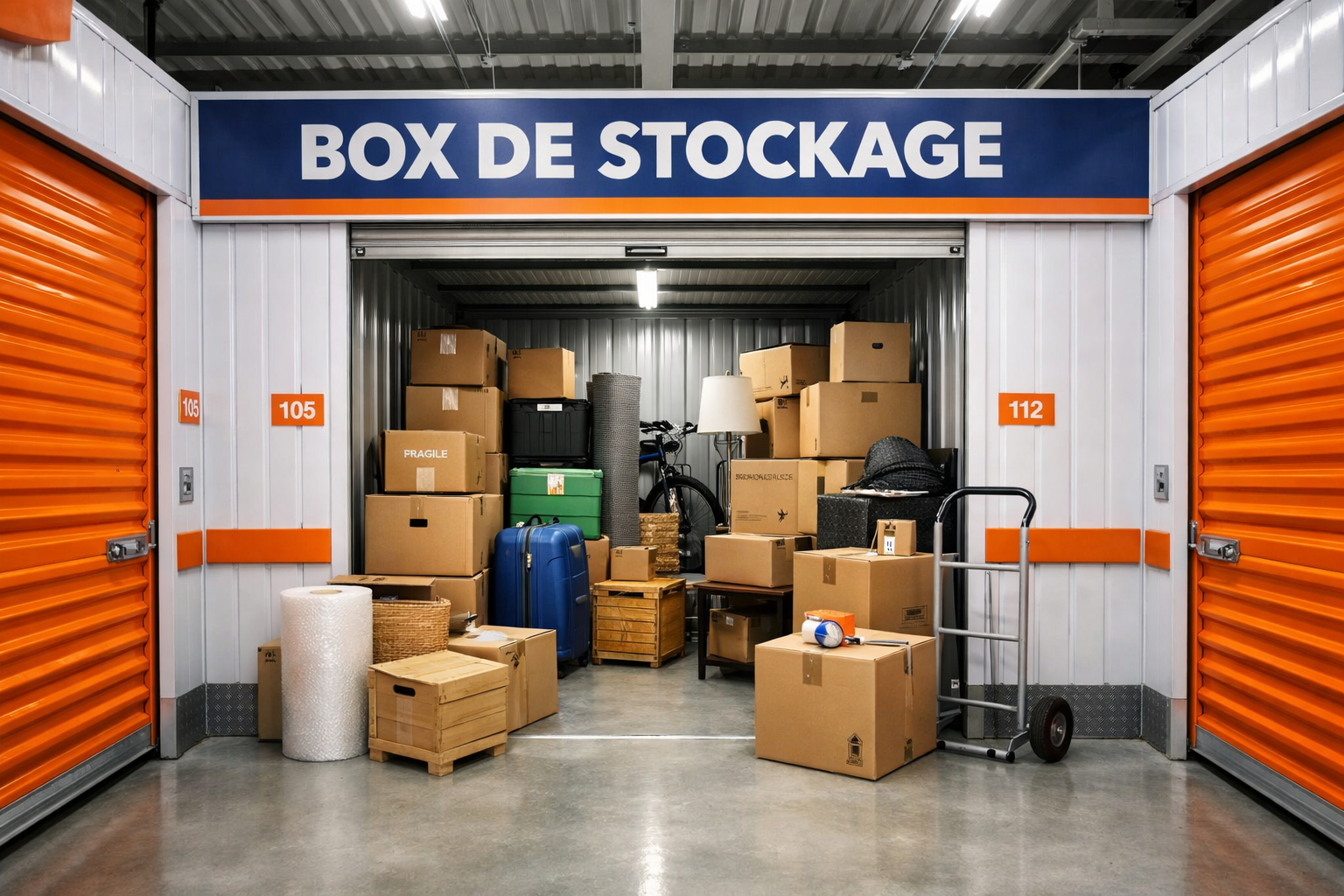 Box de stockage à Asnières
