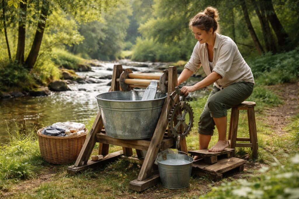 découvrez les enjeux écologiques liés à la machine à laver manuelle sans électricité, une alternative durable qui réduit la consommation d'énergie et préserve l'environnement.