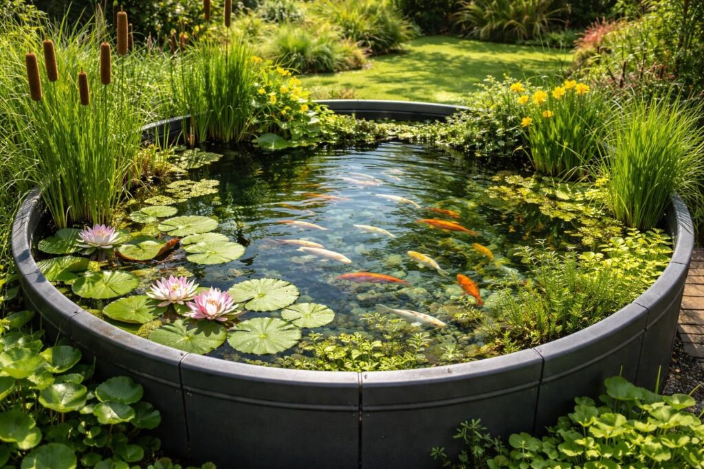 découvrez les meilleures plantes aquatiques pour embellir et équilibrer votre bassin hors sol pour poisson, tout en favorisant un environnement sain et esthétique.