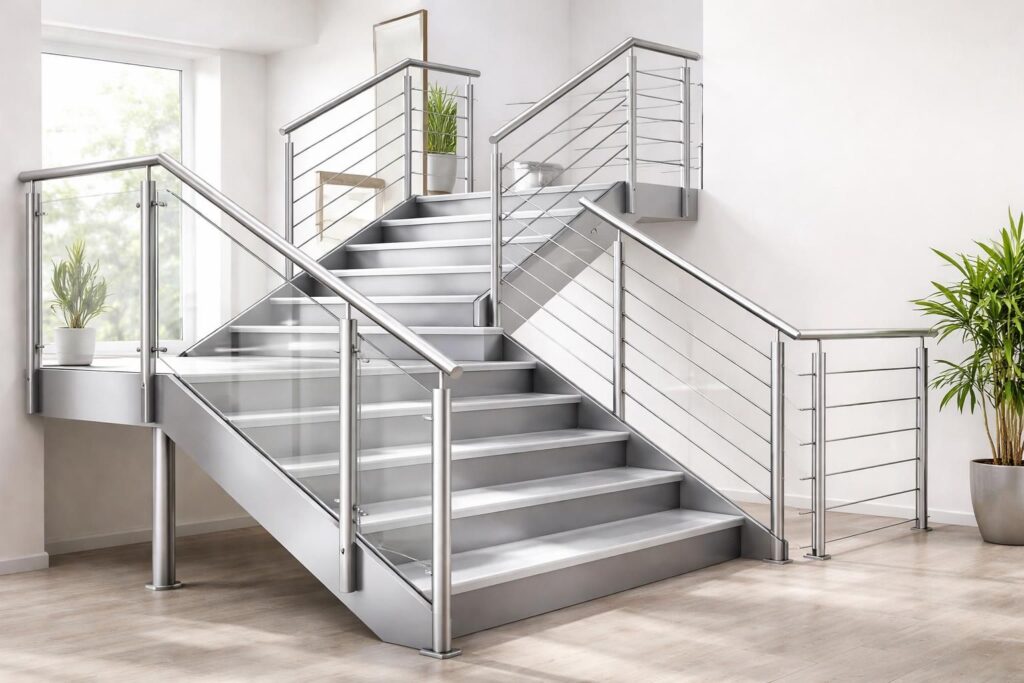 découvrez les tendances 2026 des garde-corps pas chers pour escaliers en aluminium chez brico dépôt, alliant style, sécurité et rapport qualité-prix.