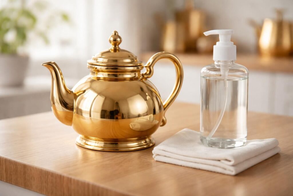 découvrez notre nettoyant pour cuivre sans frotter, la solution idéale pour rénover et protéger vos objets en laiton facilement et rapidement.