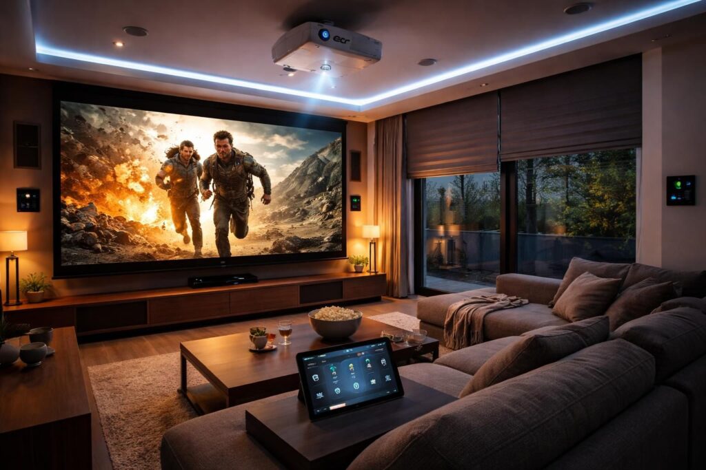 découvrez comment intégrer un vidéoprojecteur acer dans une scène domotique pour transformer votre maison en cinéma intelligent, alliant confort et technologie.