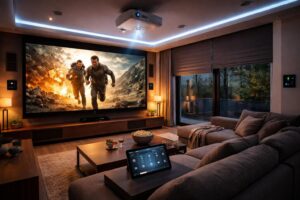 découvrez comment intégrer un vidéoprojecteur acer dans une scène domotique pour transformer votre maison en cinéma intelligent, alliant confort et technologie.