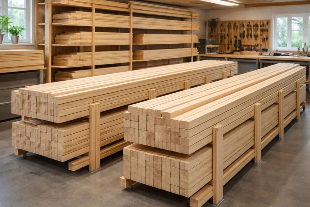 découvrez comment éviter le vrillage de vos tasseaux de bois et apprenez les meilleures techniques de stockage pour préserver leur qualité et durabilité.