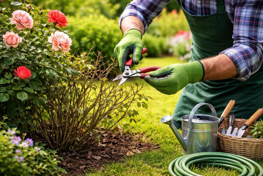 apprenez à tailler vos rosiers et buissons correctement pour prévenir les maladies et favoriser une croissance saine. conseils pratiques et techniques simples pour un jardin en pleine santé.