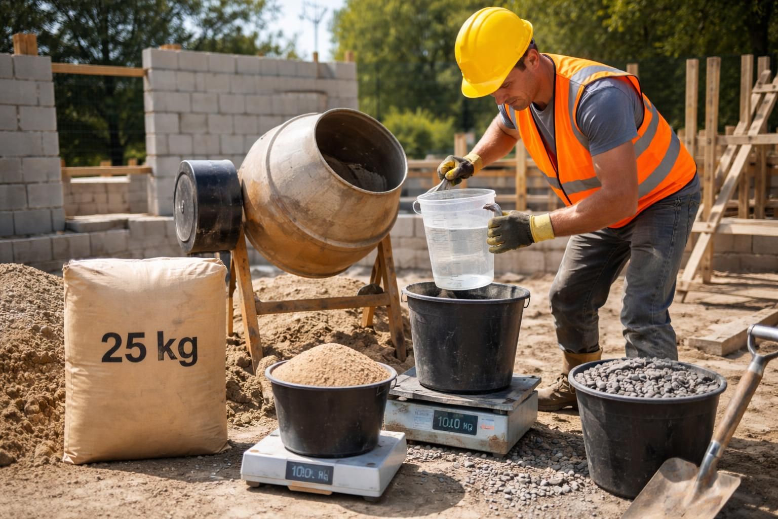 apprenez pourquoi le dosage précis du béton est essentiel pour un sac de ciment de 25 kg, afin d'assurer la qualité et la solidité de vos constructions.