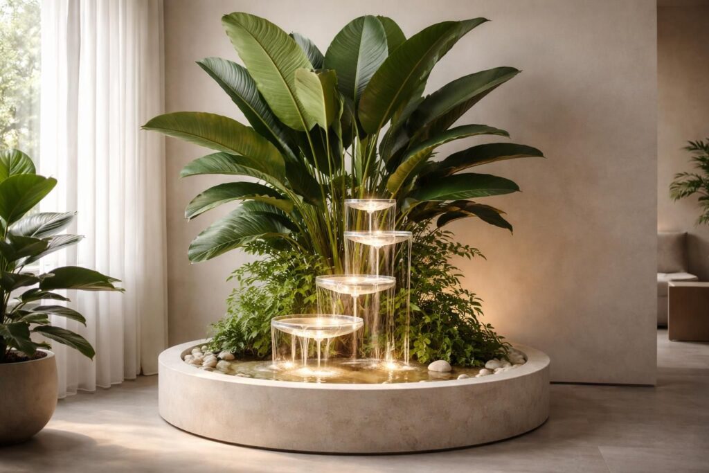 découvrez les tendances 2026 pour créer une fontaine d'intérieur originale avec une plante unique, alliant nature et design pour sublimer votre espace.