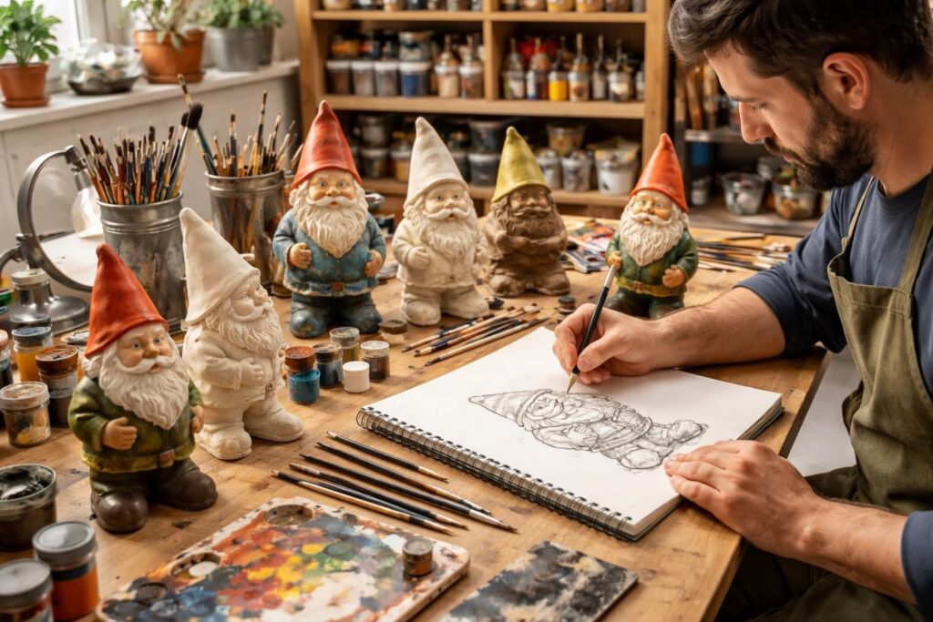 découvrez les techniques et astuces de professionnels pour apprendre l'art de dessiner un nain de jardin avec précision et créativité.