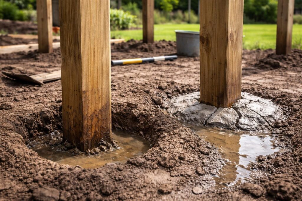 découvrez les erreurs courantes à éviter lors de la méthode de scellement des poteaux en bois pour garantir une installation solide et durable.