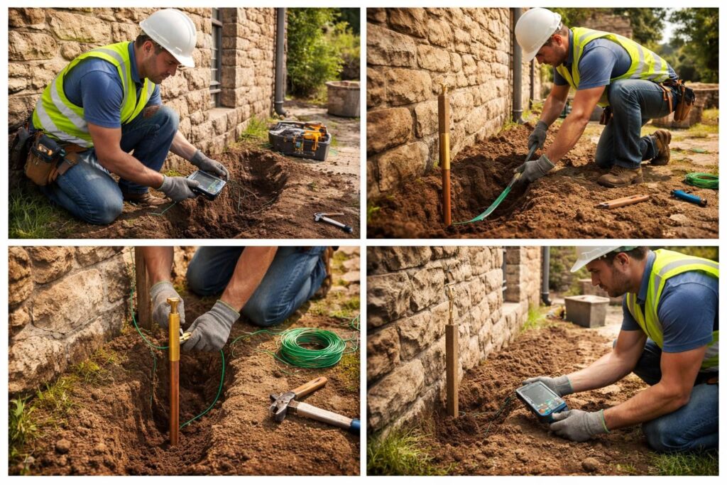 découvrez les étapes essentielles pour installer une prise de terre dans une maison ancienne, garantissant sécurité et conformité électrique.