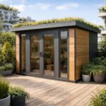 Les meilleurs matériaux pour un abri de jardin sur terrasse en appartement durable