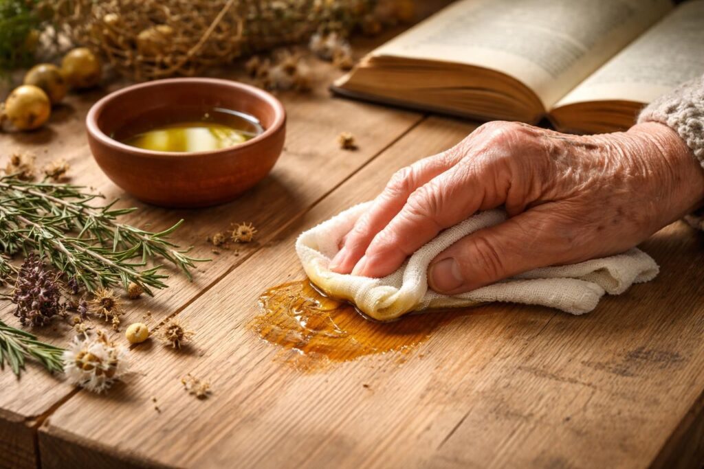 découvrez les secrets traditionnels pour enlever la résine facilement grâce à une astuce de grand-mère simple et efficace, révélée pour vous aider au quotidien.