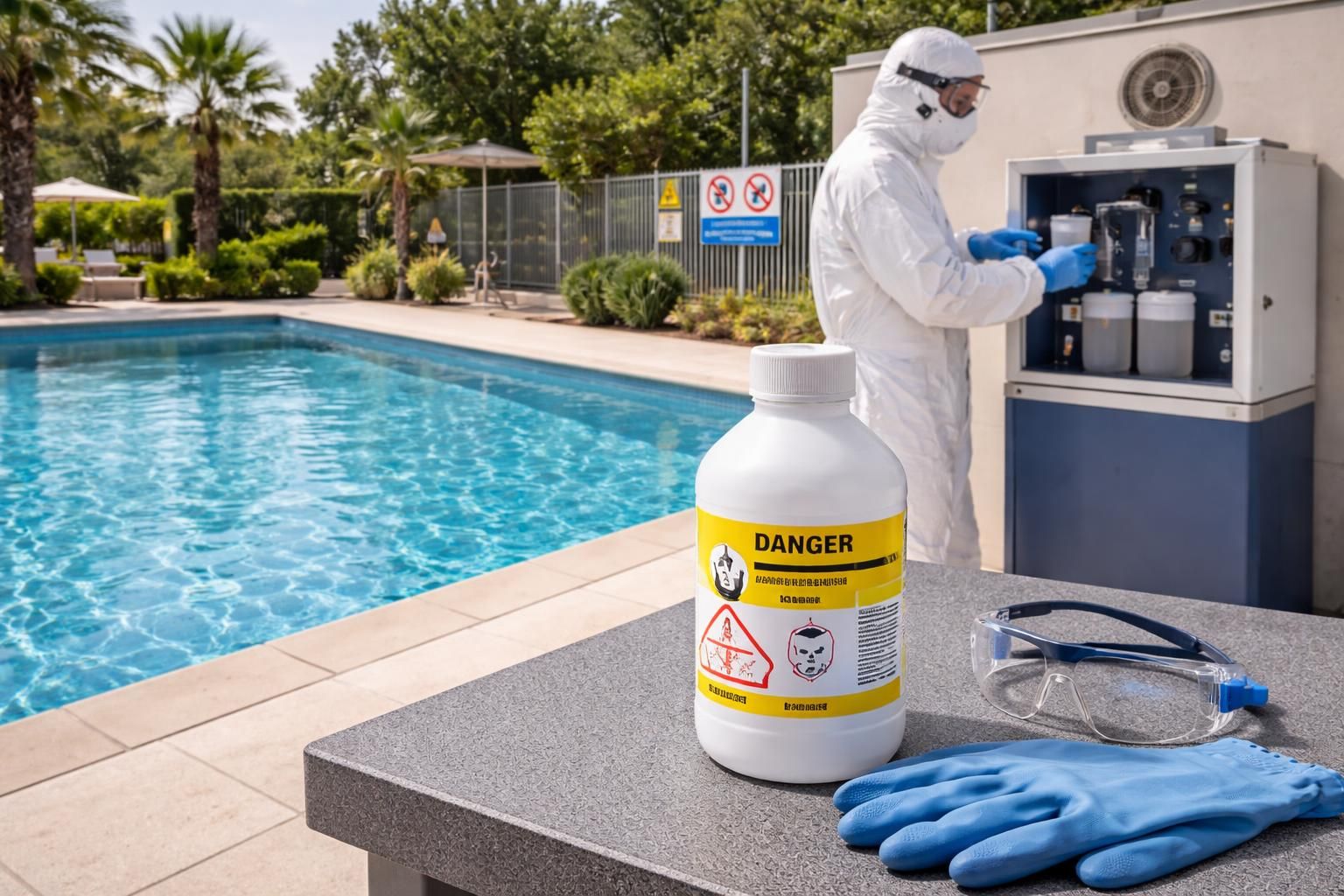 découvrez les meilleures stratégies pour réduire les risques liés à l'utilisation de l'acide sulfurique dans votre piscine et assurer un environnement sûr et sain.