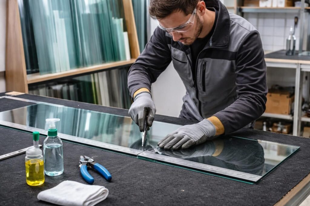 apprenez à découper du verre facilement grâce à ces étapes simples et claires. maîtrisez l'art du découpage pour vos projets diy avec nos conseils pratiques.