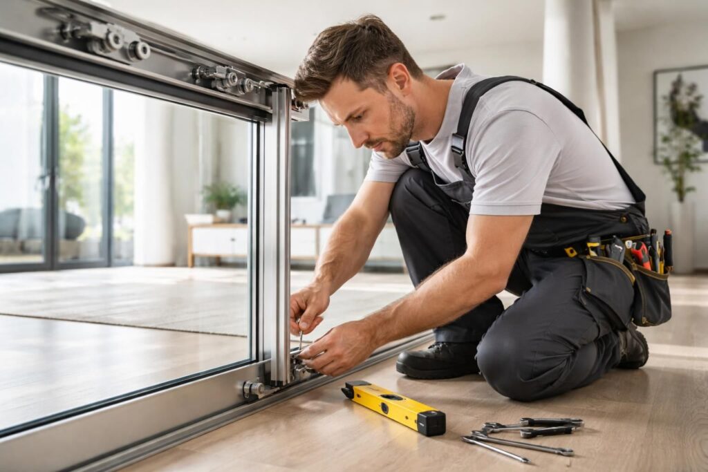 découvrez les secrets et astuces pour le réglage parfait de votre porte coulissante sur rail, avec des conseils professionnels souvent méconnus.