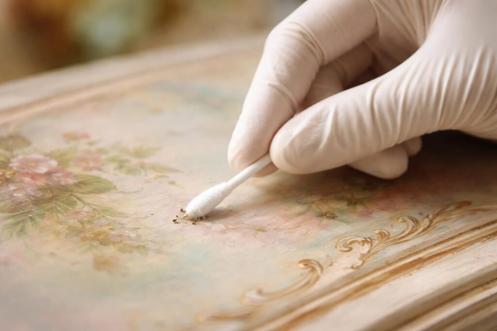 découvrez une méthode douce et efficace pour nettoyer les traces de crotte de mouche sur vos peintures délicates sans les abîmer.