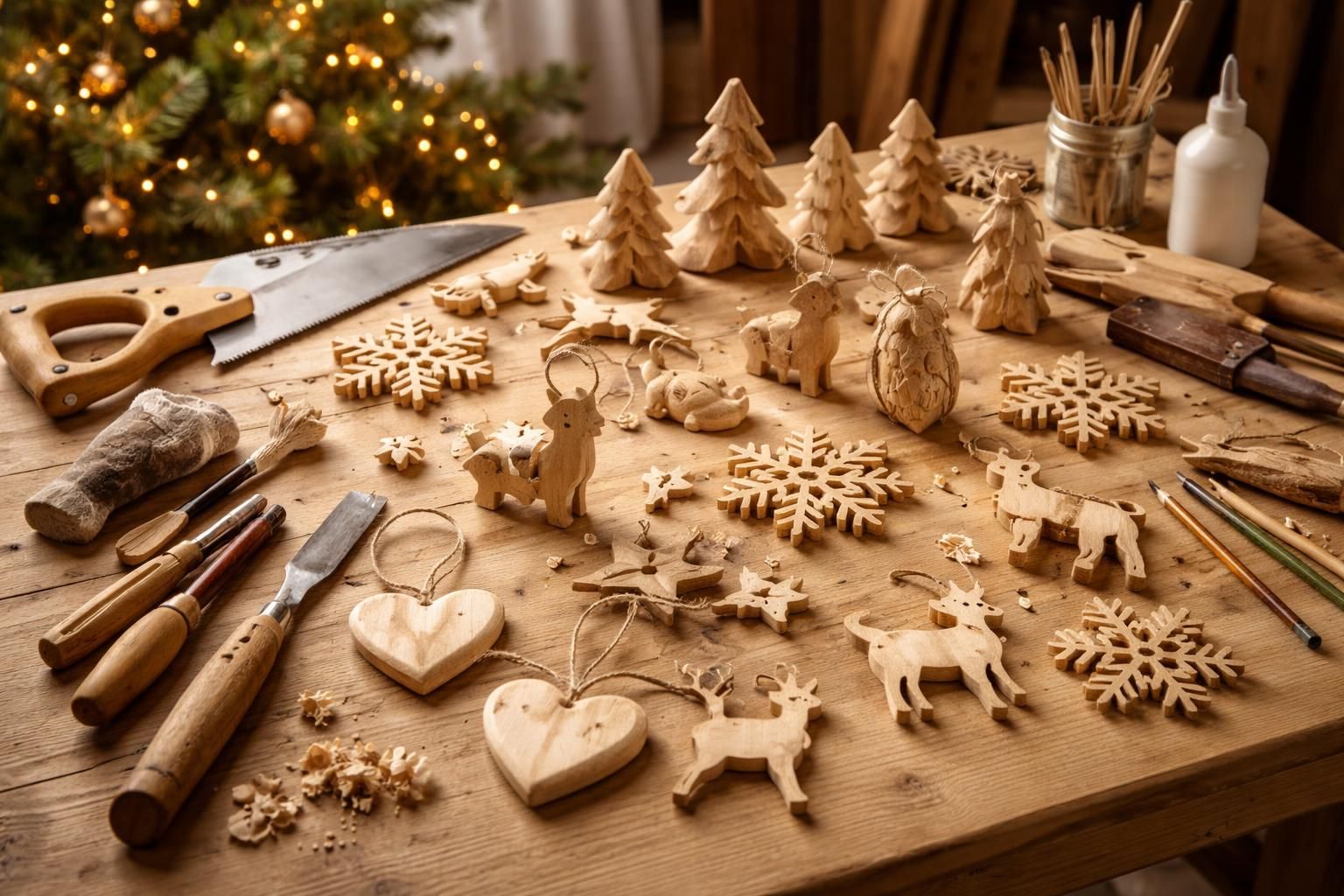 découvrez des idées authentiques de créations en bois pour noël à réaliser soi-même, pour une décoration chaleureuse et personnalisée pendant les fêtes.