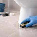 Diy : comment identifier une fuite entre WC et carrelage facilement