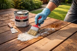 découvrez comment enlever la lasure sans poncer pour gagner du temps facilement et éviter la poussière, une méthode pratique et efficace pour vos travaux de rénovation.
