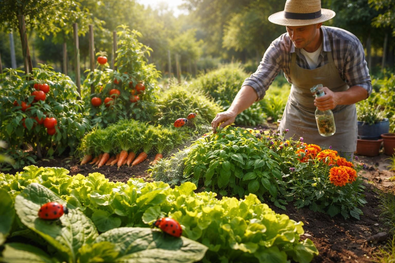 découvrez des astuces efficaces pour éviter une invasion de coccinelles dans votre potager et protéger vos cultures naturellement.