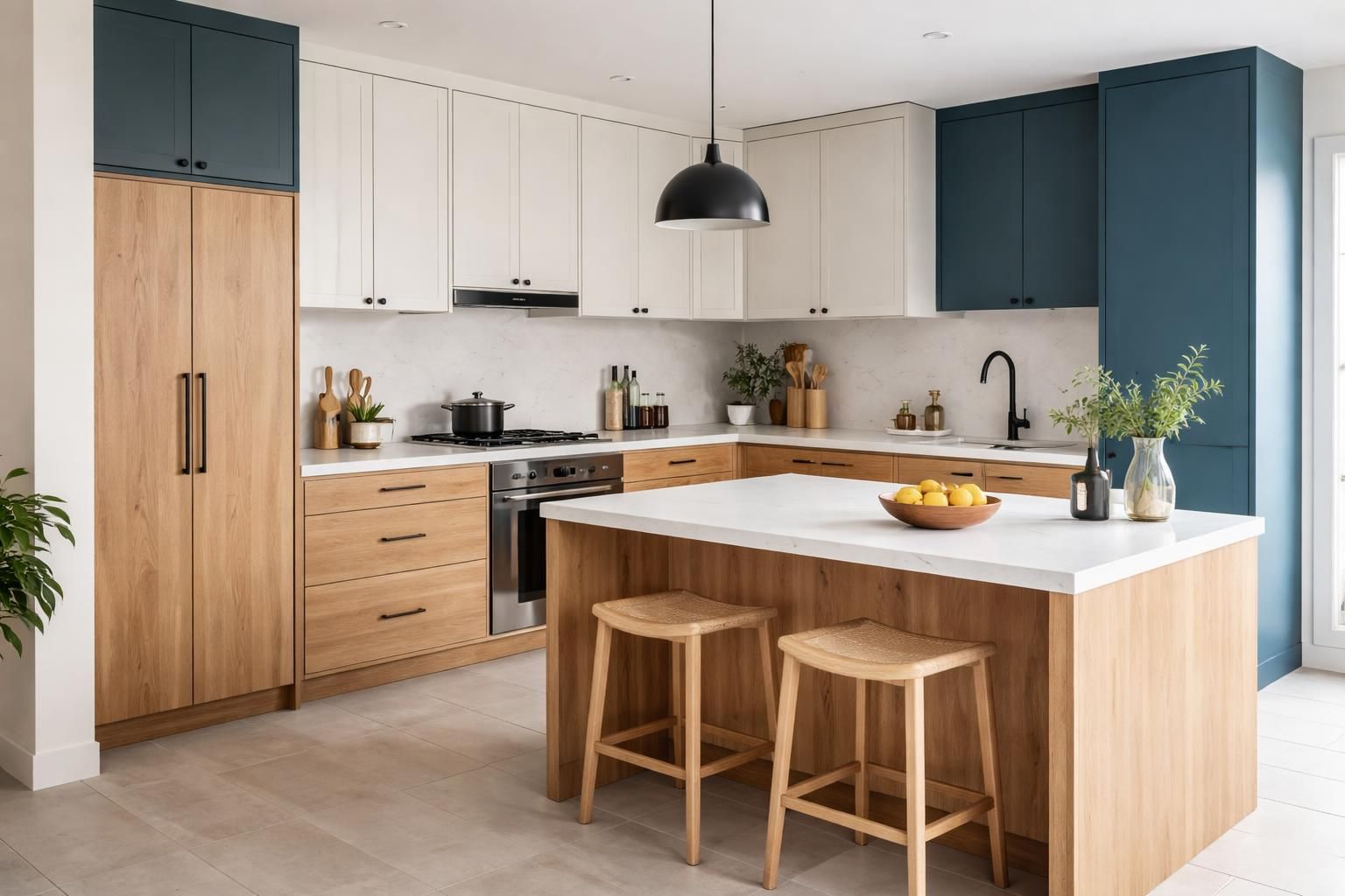 découvrez comment repeindre une cuisine en chêne avec notre sélection de couleurs modernes et élégantes pour un intérieur rénové et tendance.