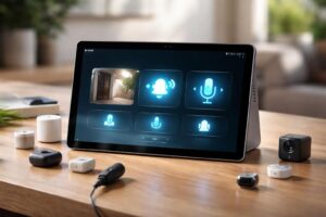 découvrez comment utiliser votre tablette samsung comme interphone domotique avec des notifications avancées. astuces techniques pour optimiser la communication et la gestion de votre maison connectée.