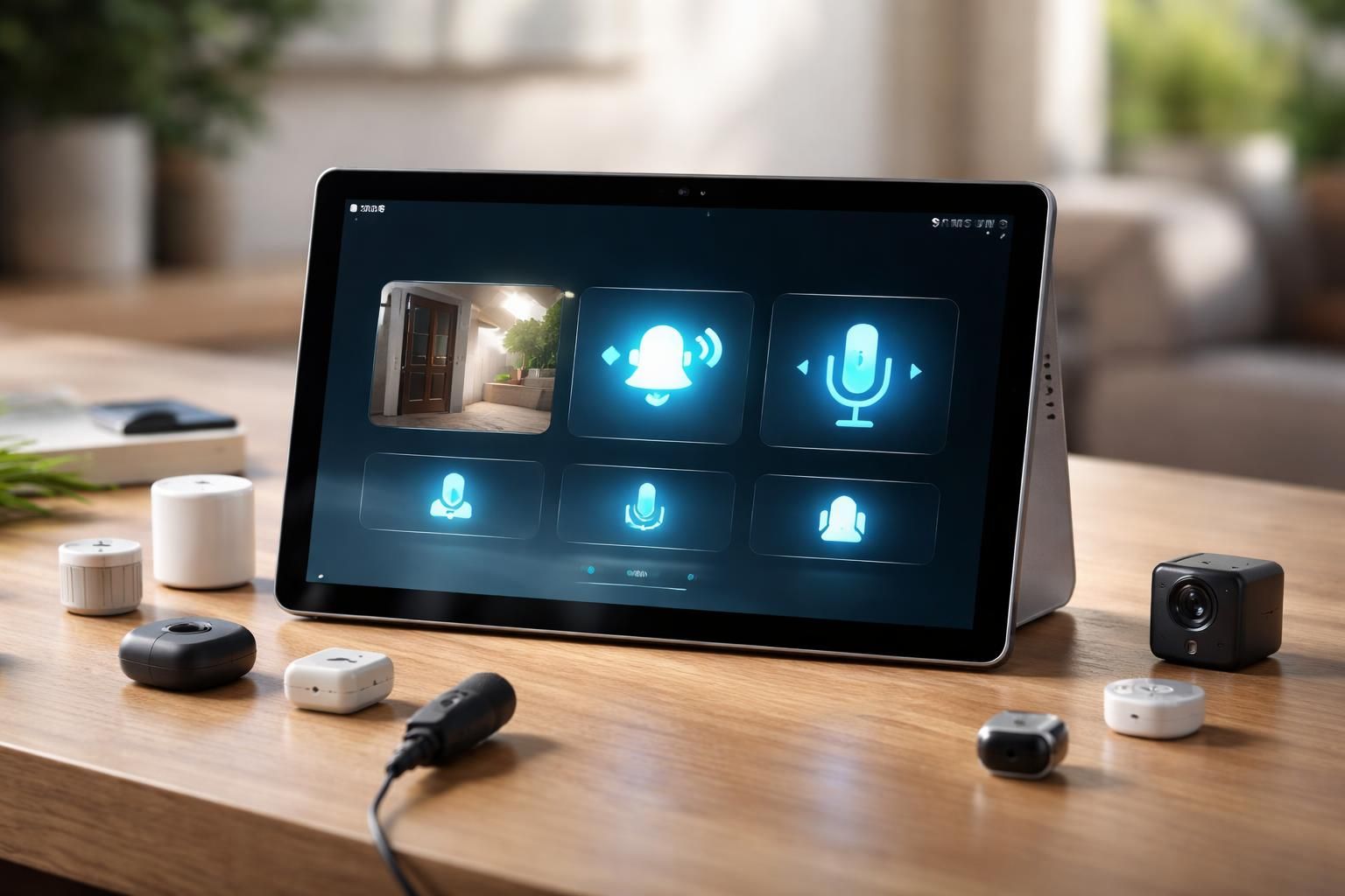 découvrez comment utiliser votre tablette samsung comme interphone domotique avec des notifications avancées. astuces techniques pour optimiser la communication et la gestion de votre maison connectée.
