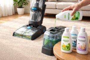 découvrez comment choisir le détergent parfait pour votre shampouineuse afin de nettoyer efficacement et préserver la beauté de votre tapis.
