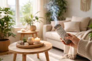apprenez à purifier votre maison naturellement avec de la sauge et créez une atmosphère apaisante et harmonieuse.