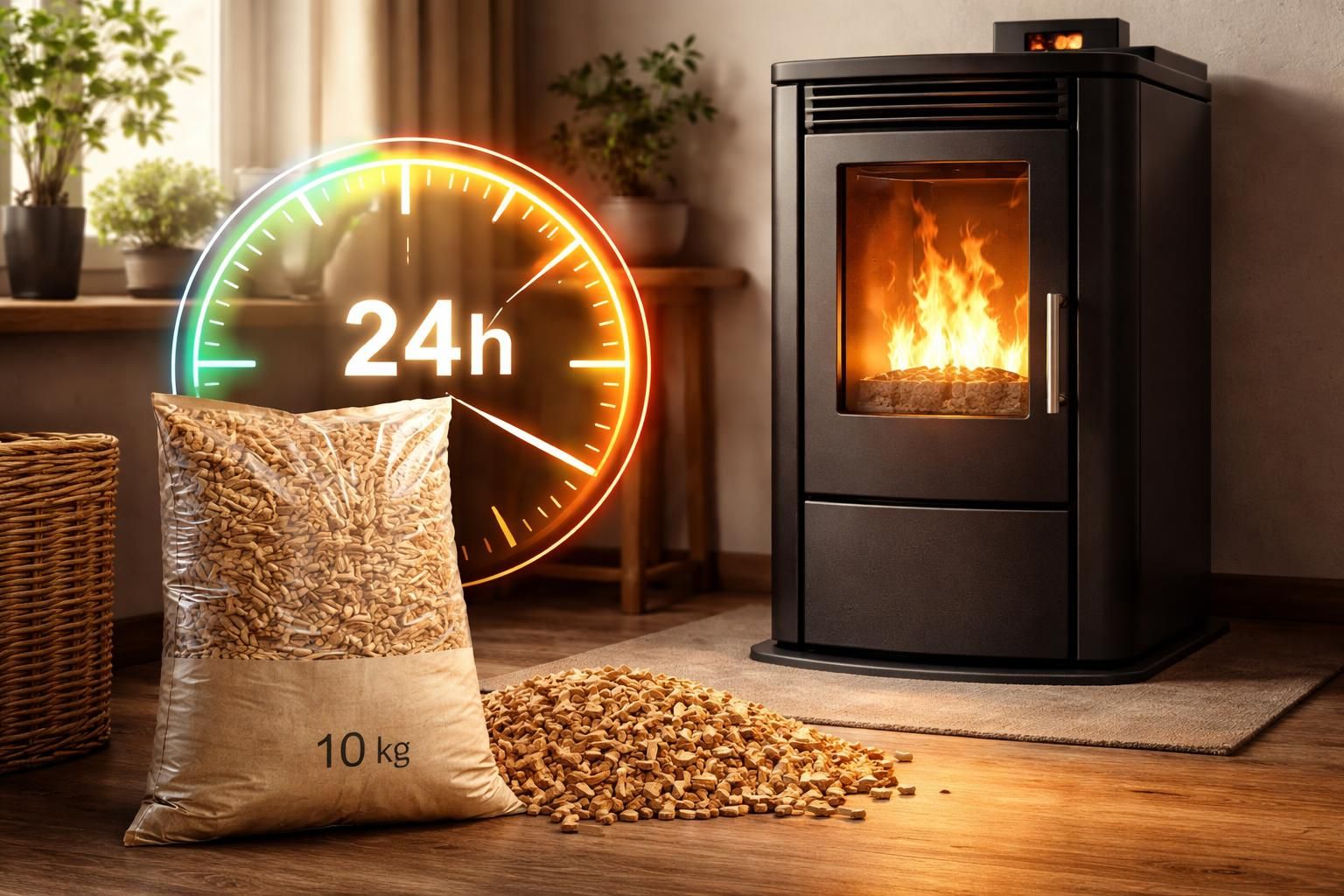 découvrez combien de temps un sac de 10kg de pellets peut durer pour chauffer efficacement votre maison.