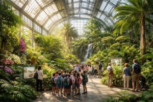 découvrez comment les grandes serres du jardin des plantes jouent un rôle clé dans l’éducation environnementale en sensibilisant le public à la biodiversité et à la protection de la nature.