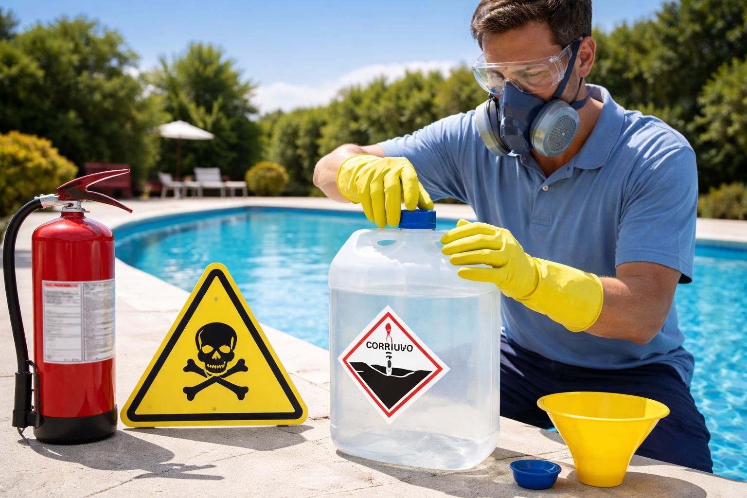 découvrez des conseils pratiques pour prévenir les dangers liés à l'utilisation de l'acide chlorhydrique dans votre piscine et assurer un environnement sécurisé pour toute la famille.