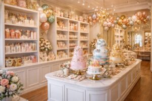 théma déco, votre boutique spécialisée en décoration d'anniversaire et de gâteau, vous accompagne avec expertise pour réaliser tous vos rêves festifs.