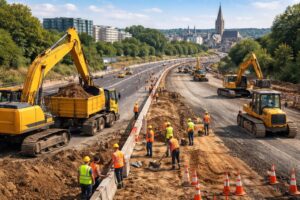 découvrez les travaux de rénovation sur la rn12 à saint-brieuc, un projet majeur visant à améliorer la mobilité et le développement local pour les années à venir.