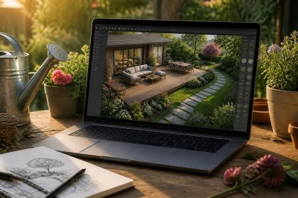 découvrez comment modéliser facilement votre terrasse et jardin sur pc portable pour un aménagement extérieur personnalisé et réussi.