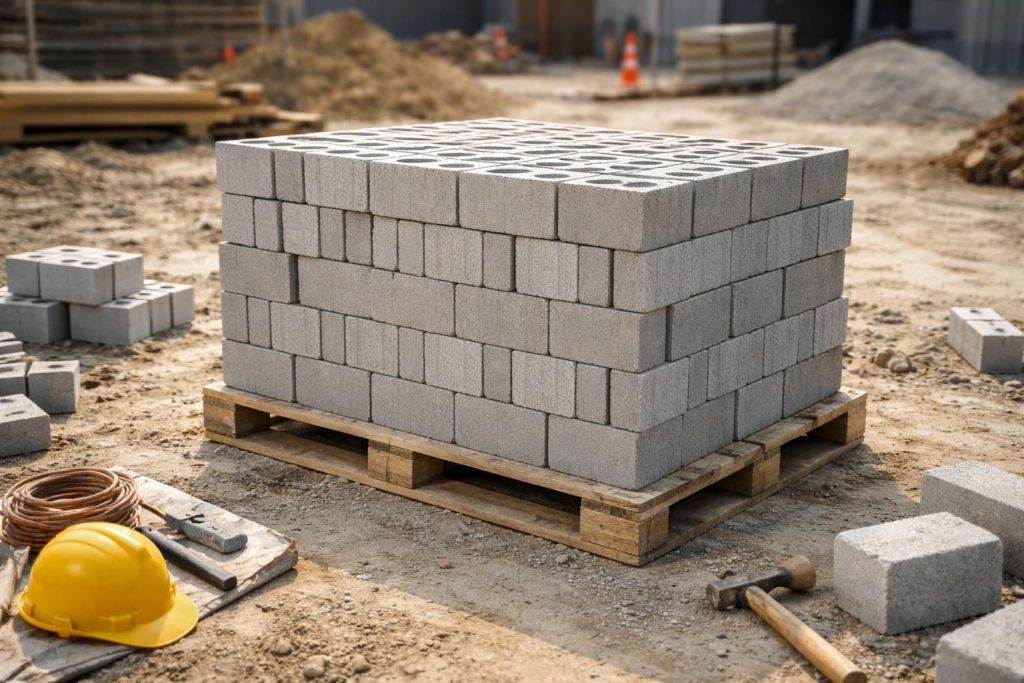 découvrez combien de parpaings contient une palette et trouvez toutes les réponses à vos questions pour réussir vos projets de construction.