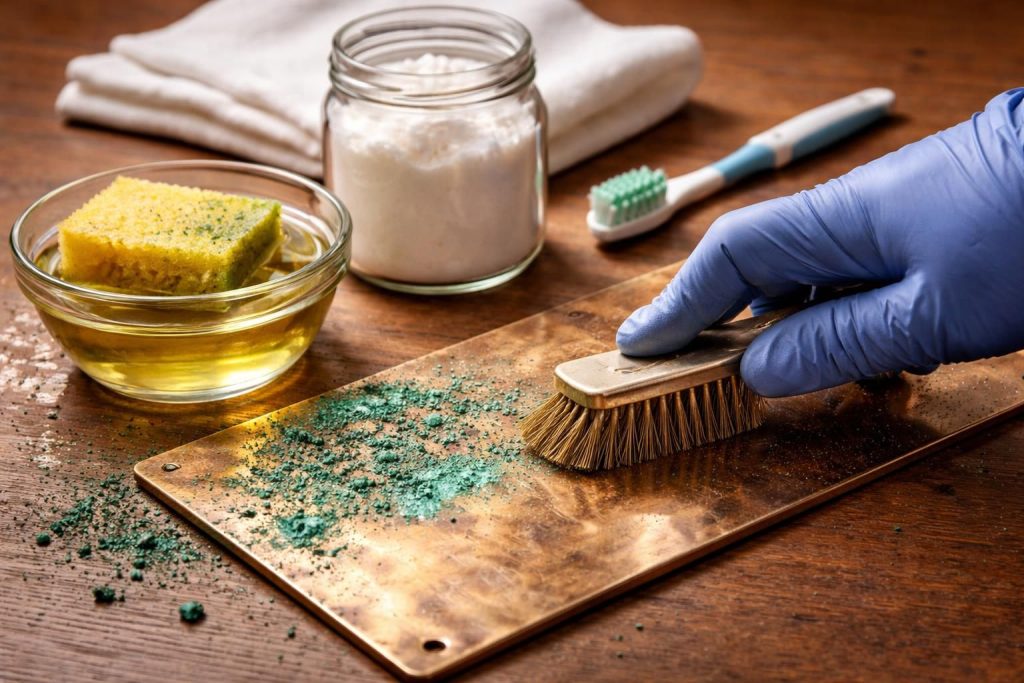 découvrez les méthodes les plus efficaces pour enlever le vert-de-gris sur le métal et redonner éclat et protection à vos objets métalliques.