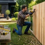 Construire une palissade en bois verticale : un projet DIY accessible