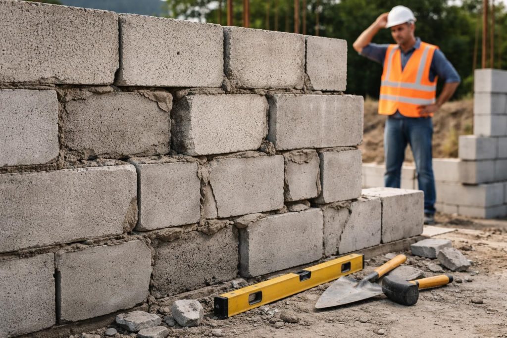 découvrez comment une mauvaise dimension des parpaings peut compromettre la qualité et la durabilité de vos travaux de construction, et apprenez à éviter ces erreurs courantes.