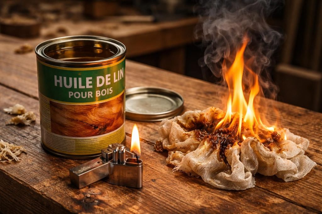 découvrez les dangers méconnus de l'huile de lin pour le bois et apprenez comment les éviter pour protéger vos meubles et votre santé.
